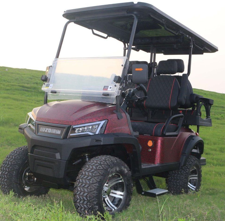 LVZO Golf Cart Models CX/SY/BY/CY:25MPH High-Speed Carts with Extended Range and Attractive Design