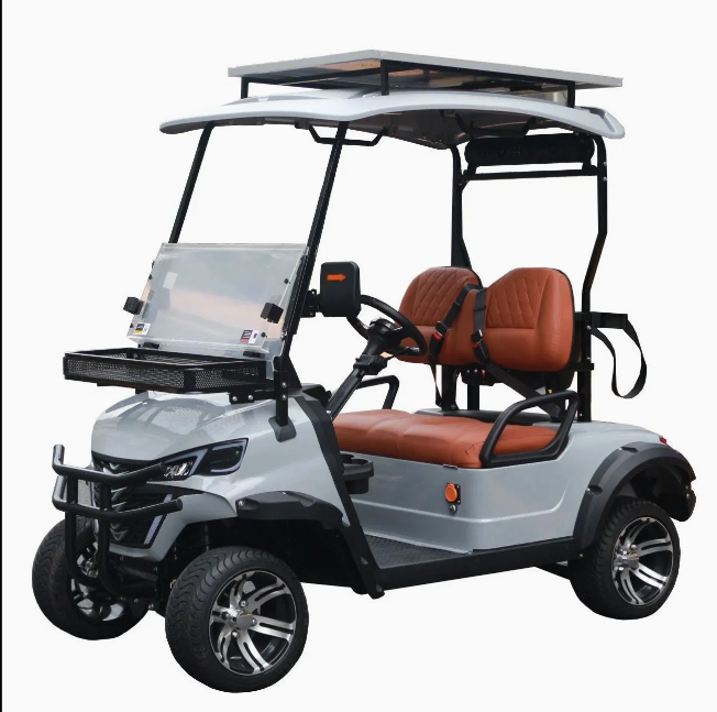 Modern,Quiet-Operation,and Durbable Electric Golf Vehicle Featuring Energy-Efficient Battery Technology for Resort and Residential Use