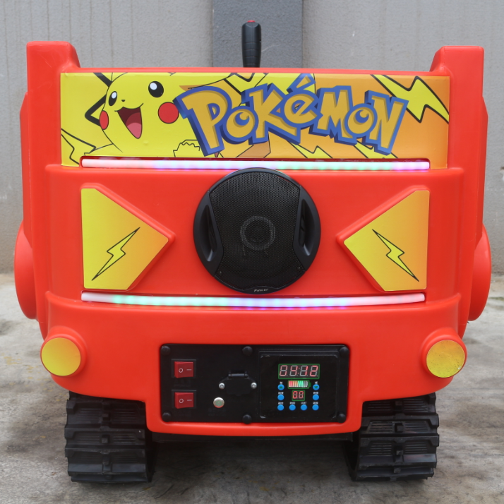 Interactive Joyful LVZO Brand Bubble Car for Toddlers: Adjustable Speed & Robust PE+Steel Frame Construction