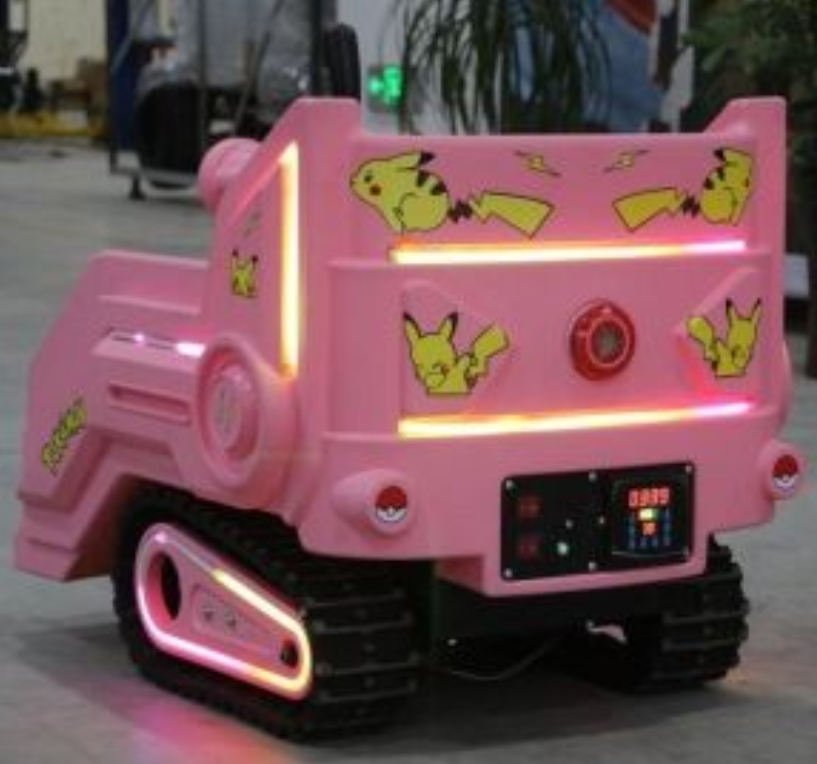 LVZO Magical Bubble-Filled Adventure Toy: Sturdy Tracked Vehicle with LED Lights, Music Player & Parent-Controlled Safety Features