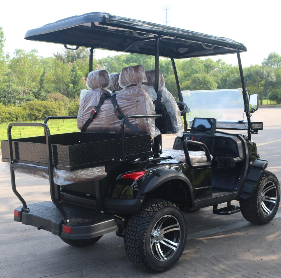 Premium 4-Seater Electric Golf Cart -24V/36V Dual Voltage, 150kg Capacity, All -Terrain Performance