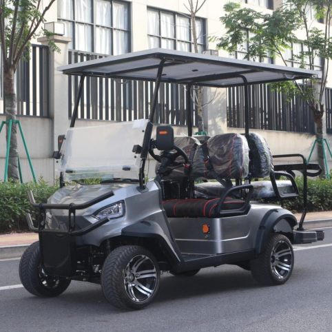 LVZO Brand Weatherproof Electric Maintenance Cart for Urban Parks