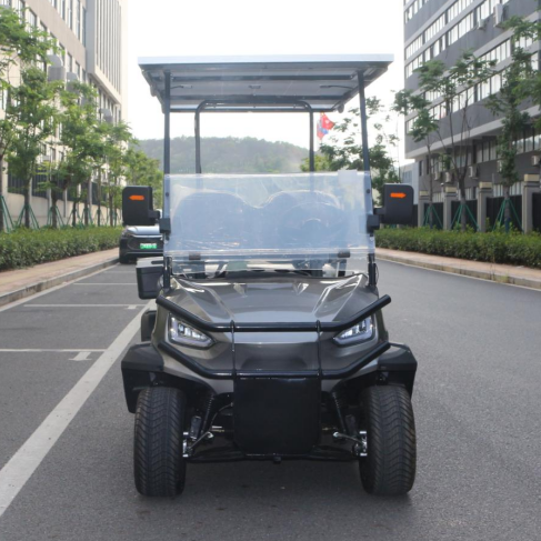LVZO Brand Weatherproof Electric Maintenance Cart for Urban Parks