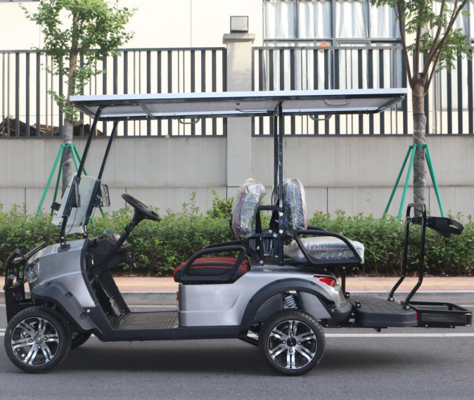 LVZO Brand Weatherproof Electric Maintenance Cart for Urban Parks