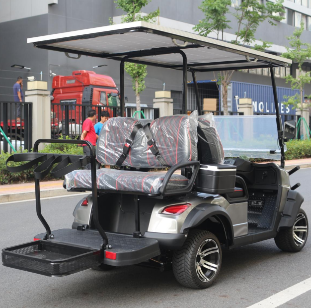 LVZO Brand Weatherproof Electric Maintenance Cart for Urban Parks