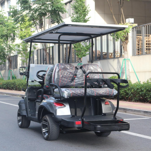 LVZO Brand Weatherproof Electric Maintenance Cart for Urban Parks
