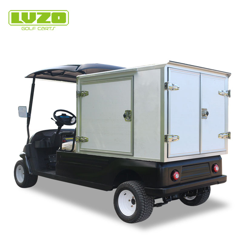 Agile & Quiet Heavy-Duty Golf Cart for Secure, All-Terrain Cargo Transport
