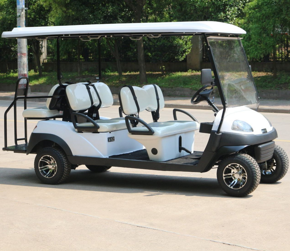 LVZO Luxury 6-Seater Golf Cart for Premium Clubs & Resorts