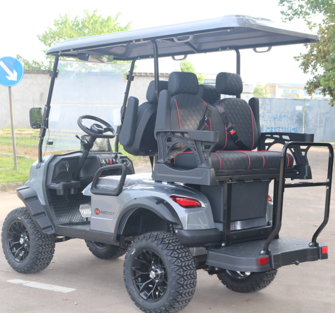 LVZO Brand All-Terrain 4--Person Golf Cart with Modern Styling