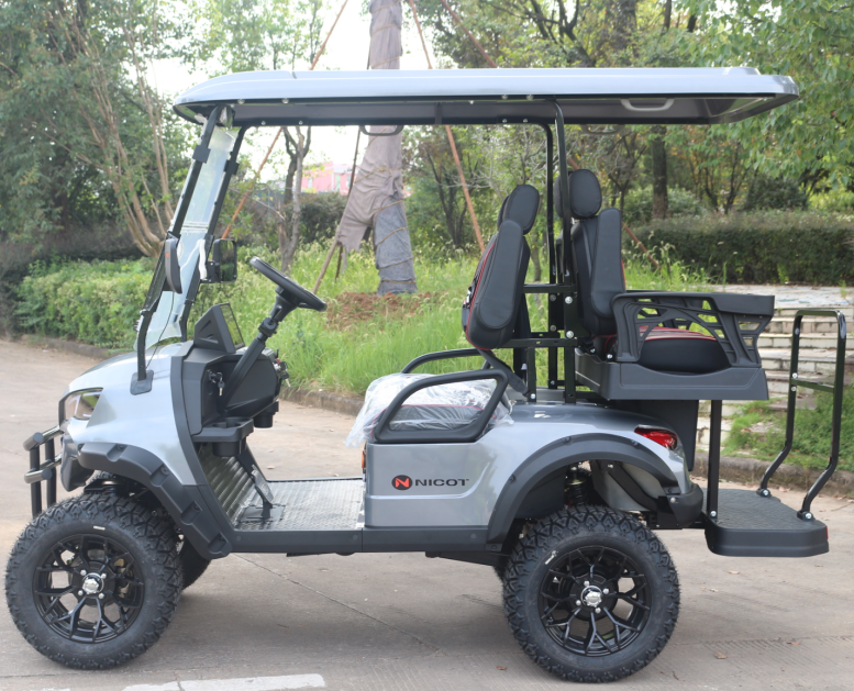 LVZO Brand All-Terrain 4--Person Golf Cart with Modern Styling
