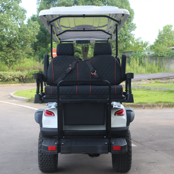LVZO Rugged 6-Person Electric Cart for Nature Trails & Community Use