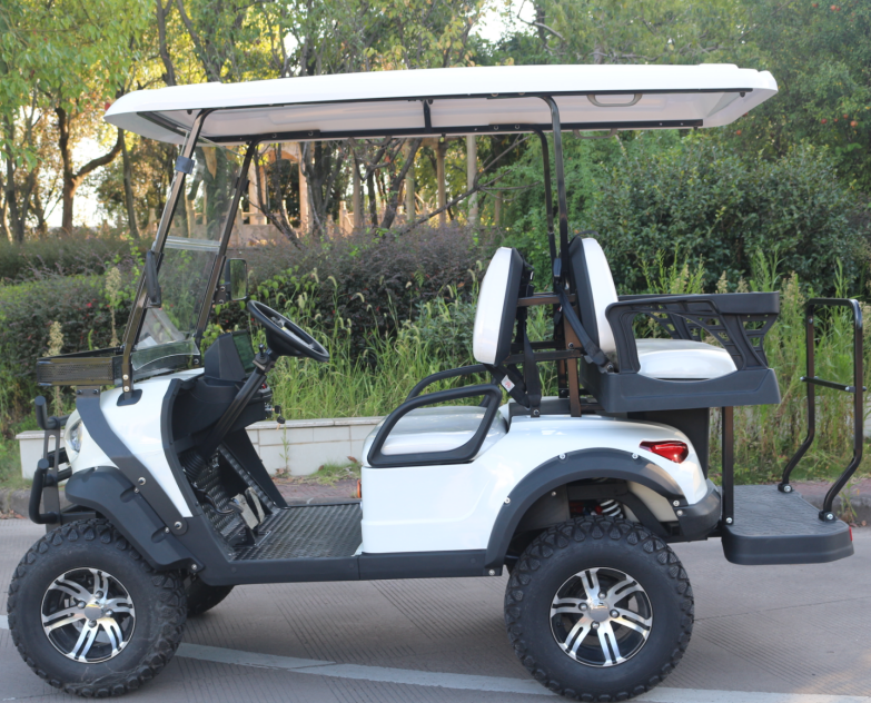 Golf Cart with Easy-to-Use Controls and Safety Features by LVZO