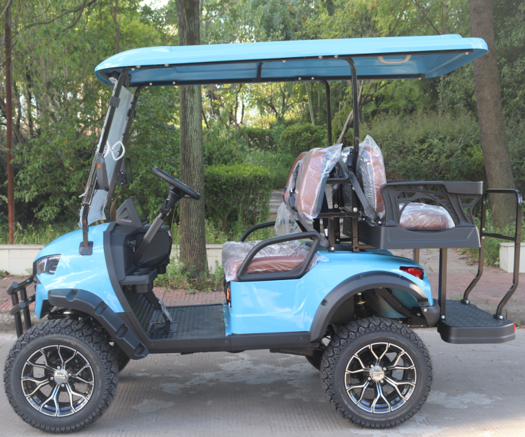 Clubhouse Shuttle Cart with High-Density Foam Seats