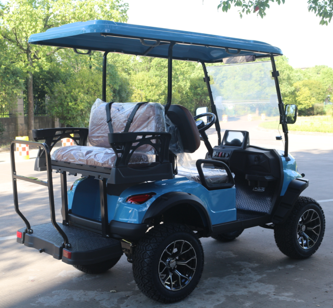 Clubhouse Shuttle Cart with High-Density Foam Seats