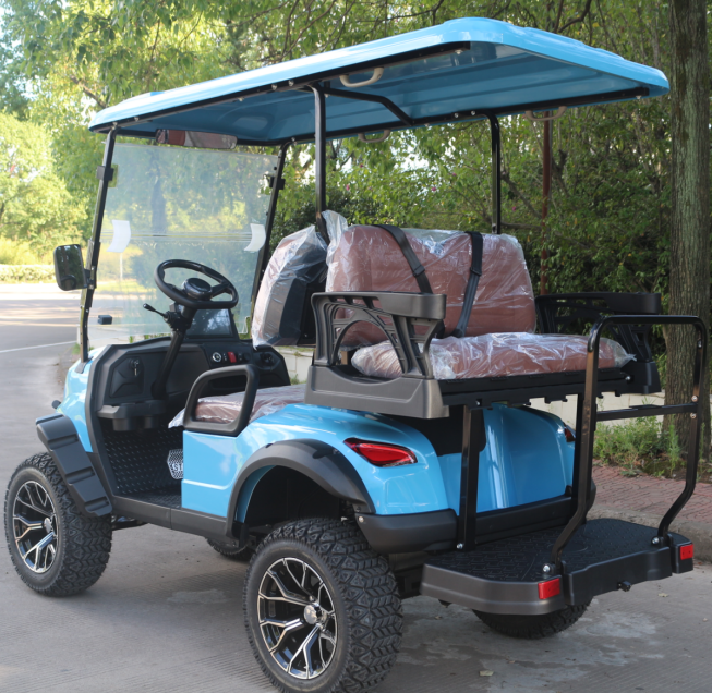 Clubhouse Shuttle Cart with High-Density Foam Seats