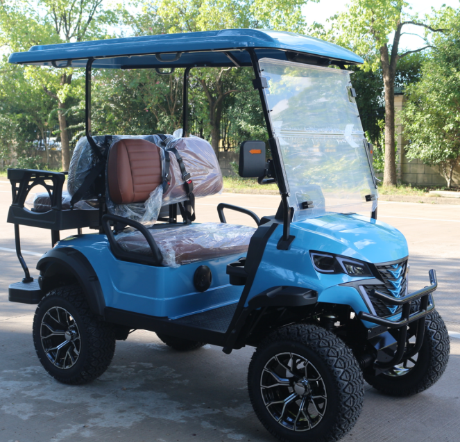 Clubhouse Shuttle Cart with High-Density Foam Seats