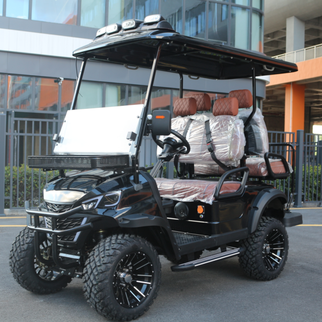 Commercial- Grade Electric Golf Cart-Long-Lasting Battery & Low Operating Costs