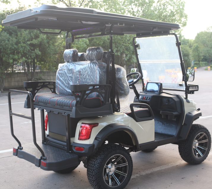 LVZO Brand Electric Golf Cart for Efficient Large -Property Transport