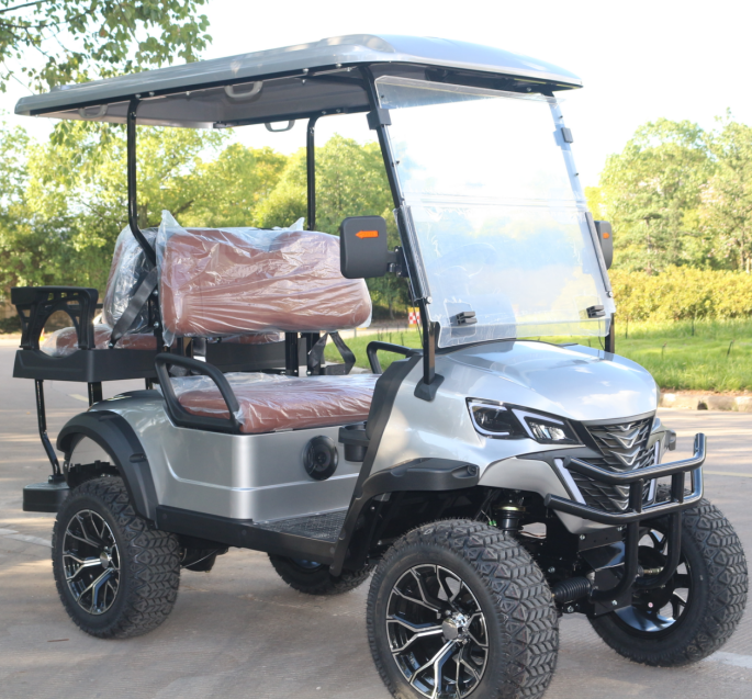 LVZO Explorer Golf Cart with Extra-Large Cargo Bed