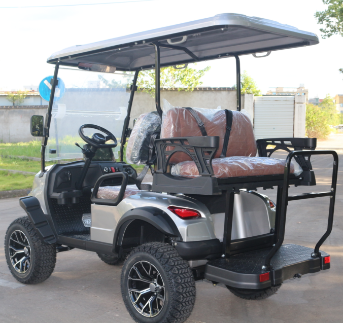 LVZO Explorer Golf Cart with Extra-Large Cargo Bed