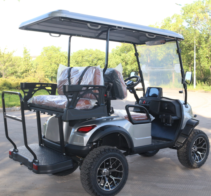 LVZO Explorer Golf Cart with Extra-Large Cargo Bed