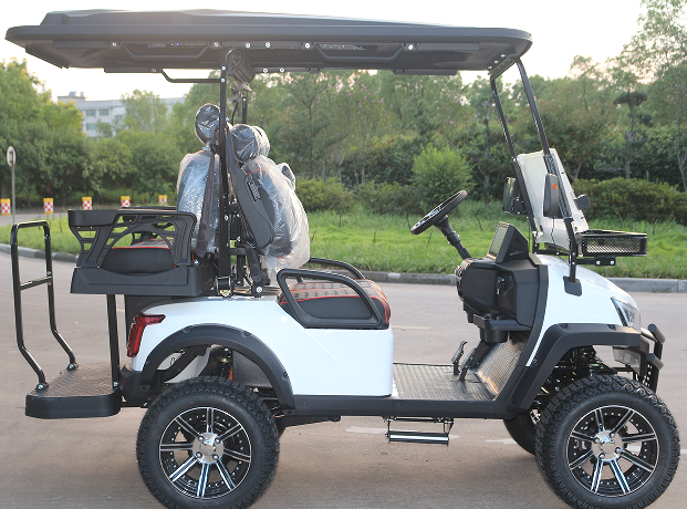 LVZO CY Beige Golf Cart: Blending Performance, Comfort, and Style