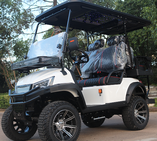 LVZO CY Series Golf Cart( Beige )-Unparalleled Quality for Every Round