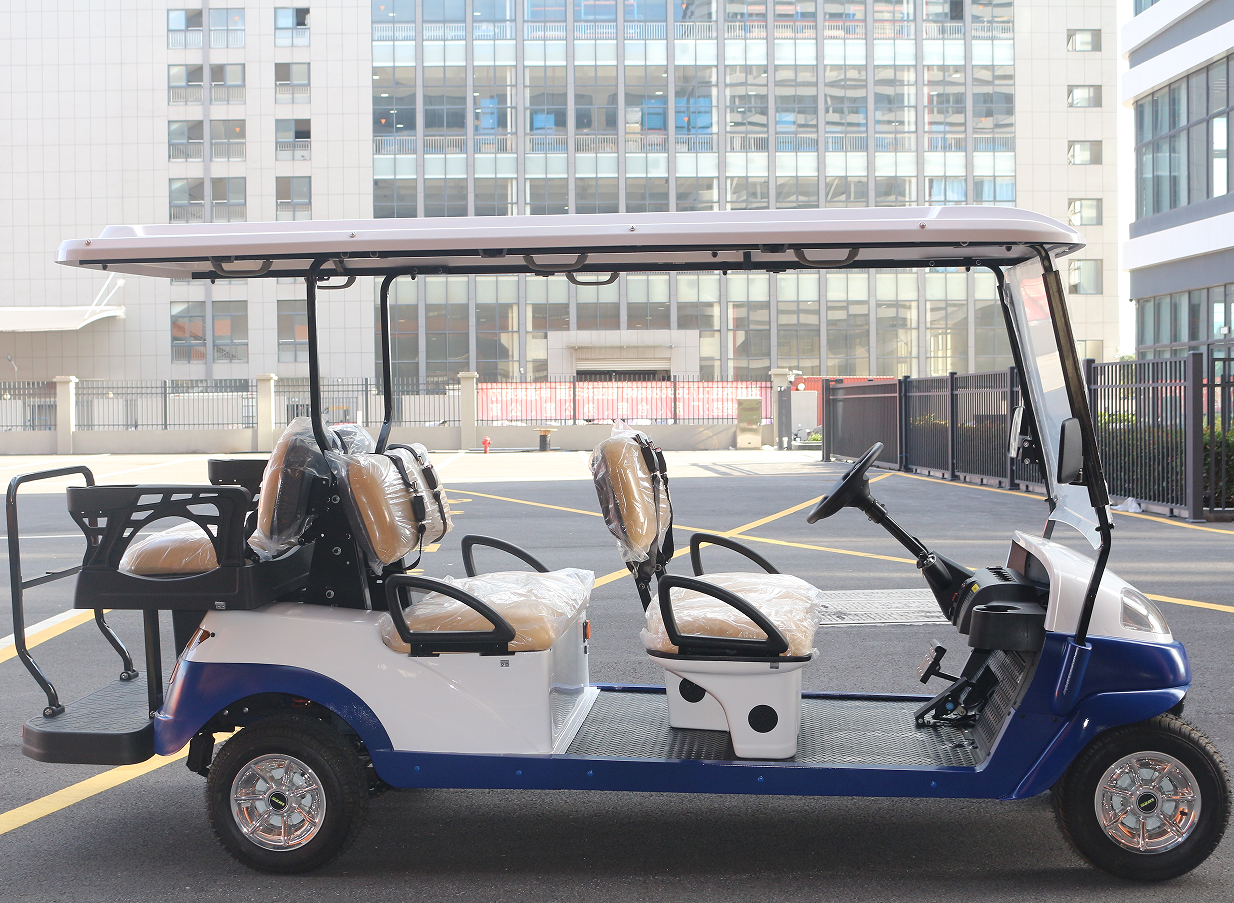 Spacious 6-Seater Golf Cart with Ergonomic Bucket Seats