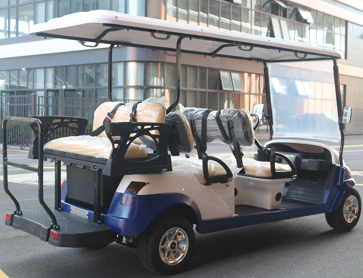 Spacious 6-Seater Golf Cart with Ergonomic Bucket Seats