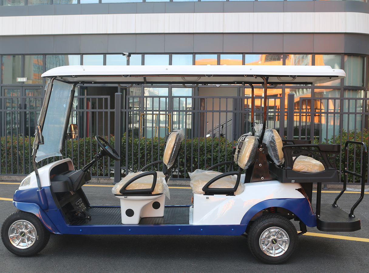 Spacious 6-Seater Golf Cart with Ergonomic Bucket Seats