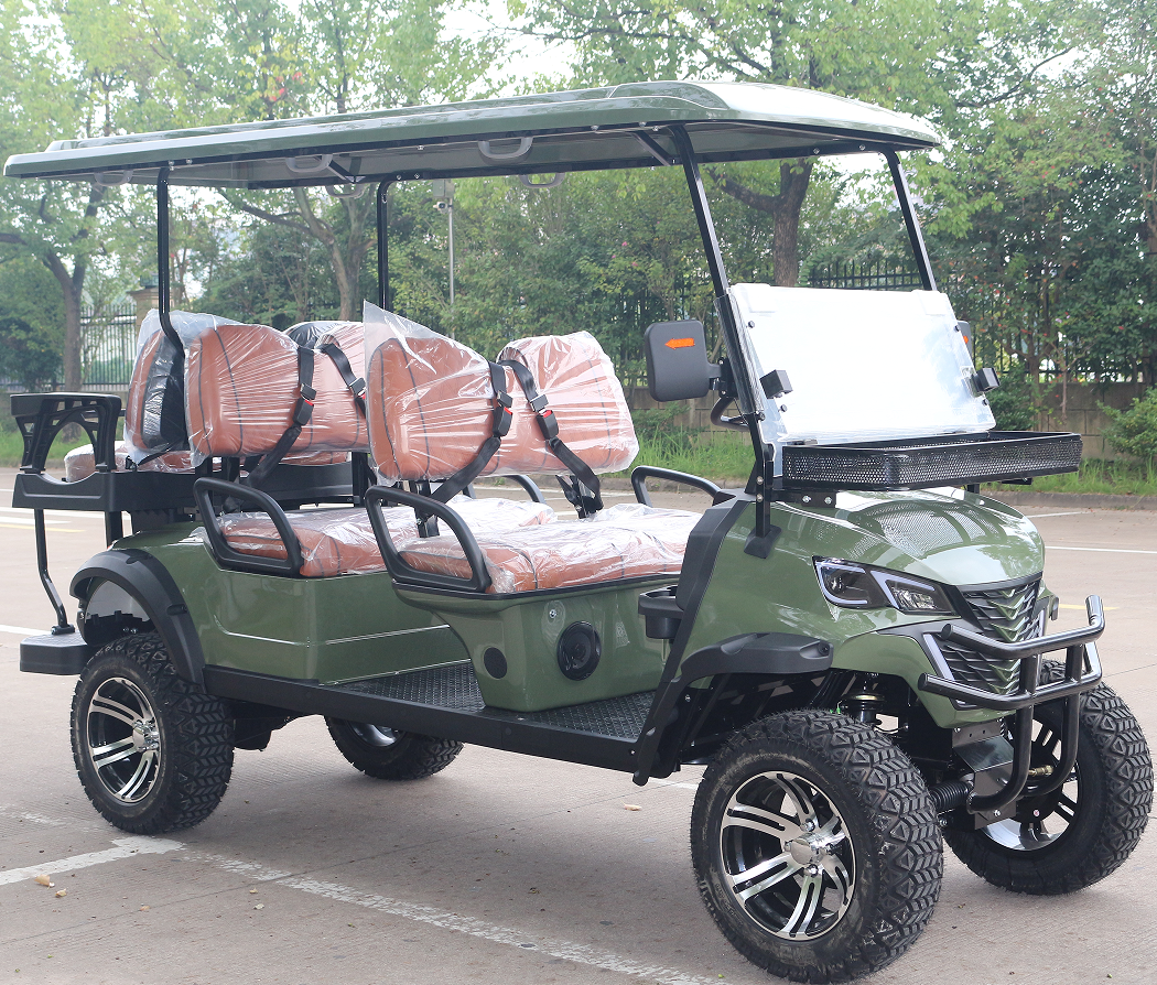 LVZO Robust Industrial Golf Cart for Construction Machinery