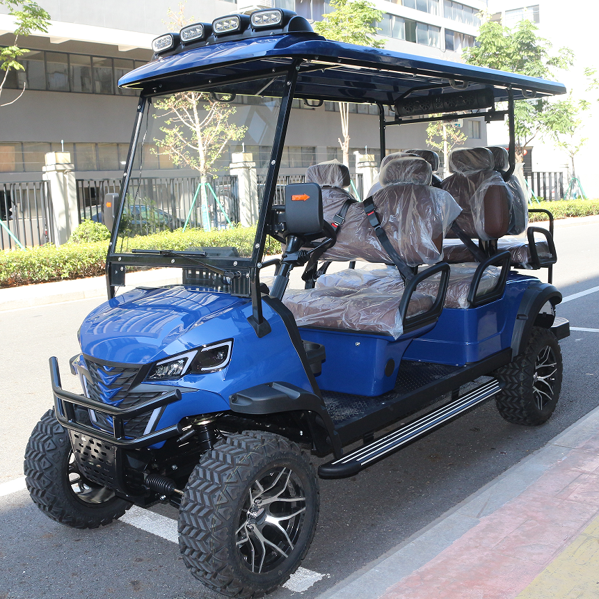 Wonderful Golf Cart with LED Turn Singal Light