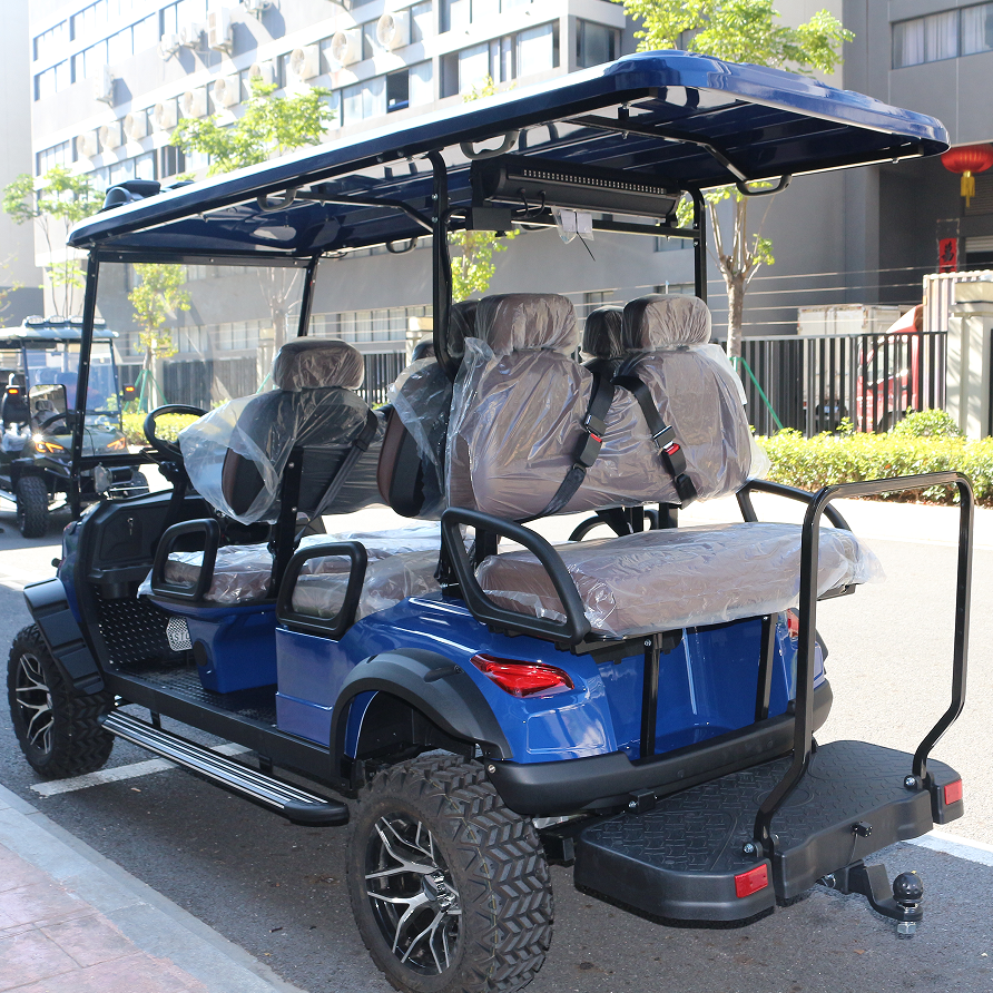 Wonderful Golf Cart with LED Turn Singal Light