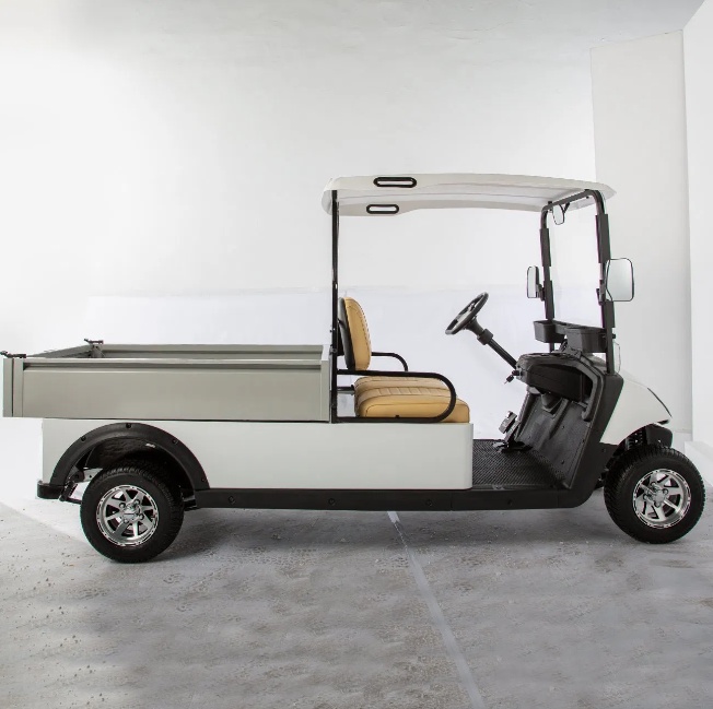 High-Efficiency Electric Golf Cart with Storage Trunk, Designed for Golf Course Equipment and City Cargo Operations