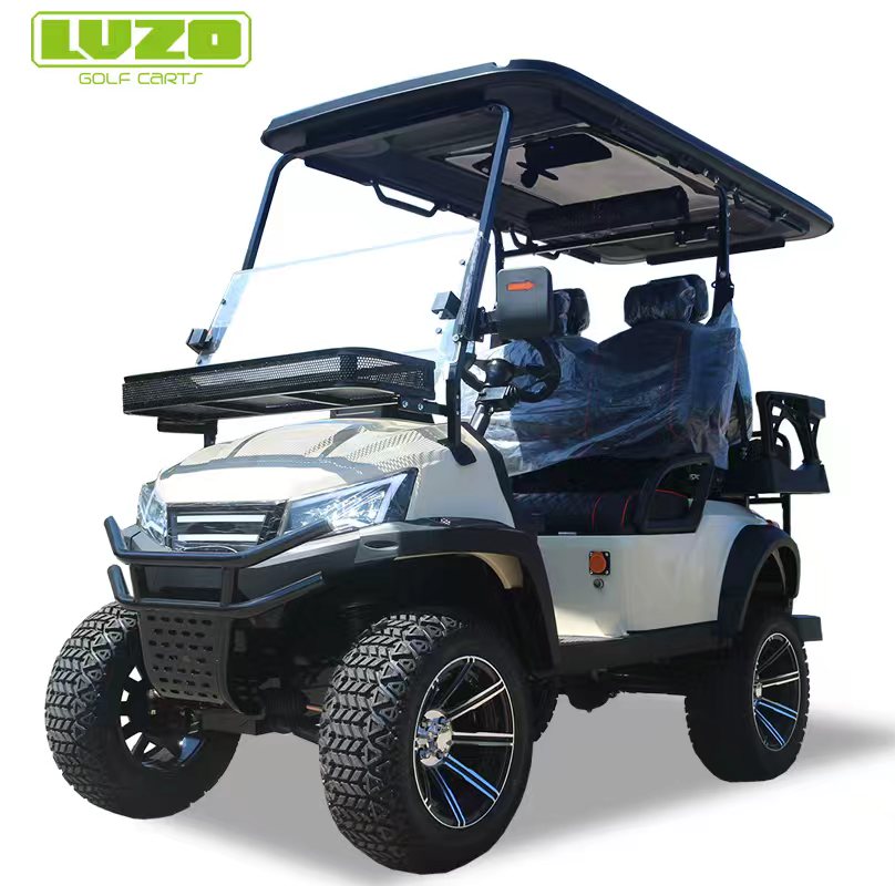 Modern 4-Seater Electric Golf Cart with Durable Build, Fit for Golf Course & Recreational Use