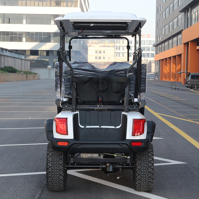 White Multi-Purpose 4-Seater Golf Cart (Off-Road) for Golf & Resorts