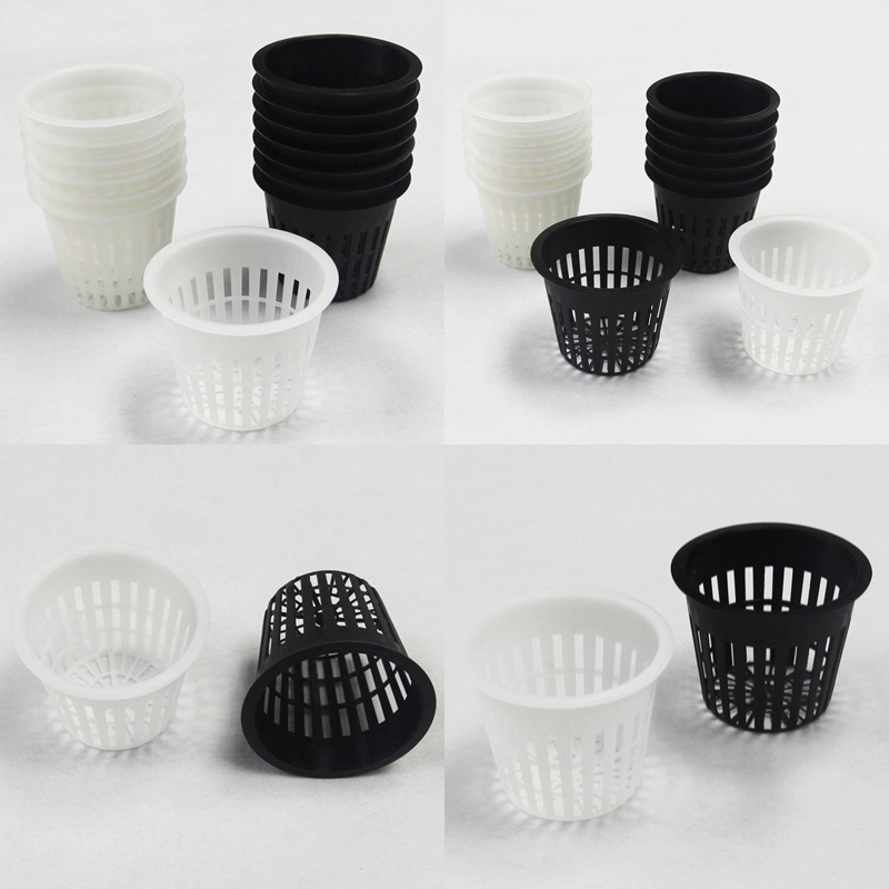 6-Inch Mesh Net Pot Bucket Lid – DWC Hydroponics – Choose 1, 2, 6, 12, Or 25 Pack