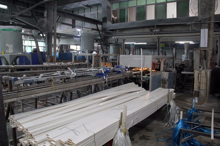 Chaîne de production de canal hydroponique de NFT