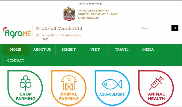 Hydroponic exhibition in Dubai UAE- AgraME 2018