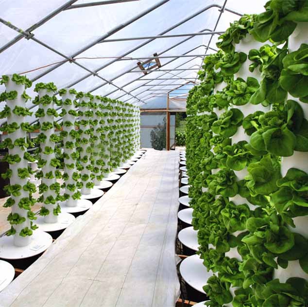Vertical Gardening Hydroponic Growing Tower Strawberry Tower For growing Vegetables and strawberry in Garden
