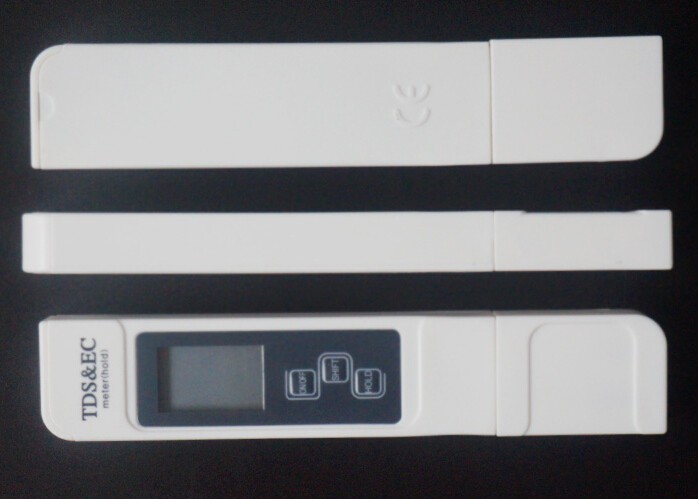 TDS Meter EC Meter Temperature Meter, 0-9990 ppm Measurement Range with ATC Ideal for Hydroponic Aquariums