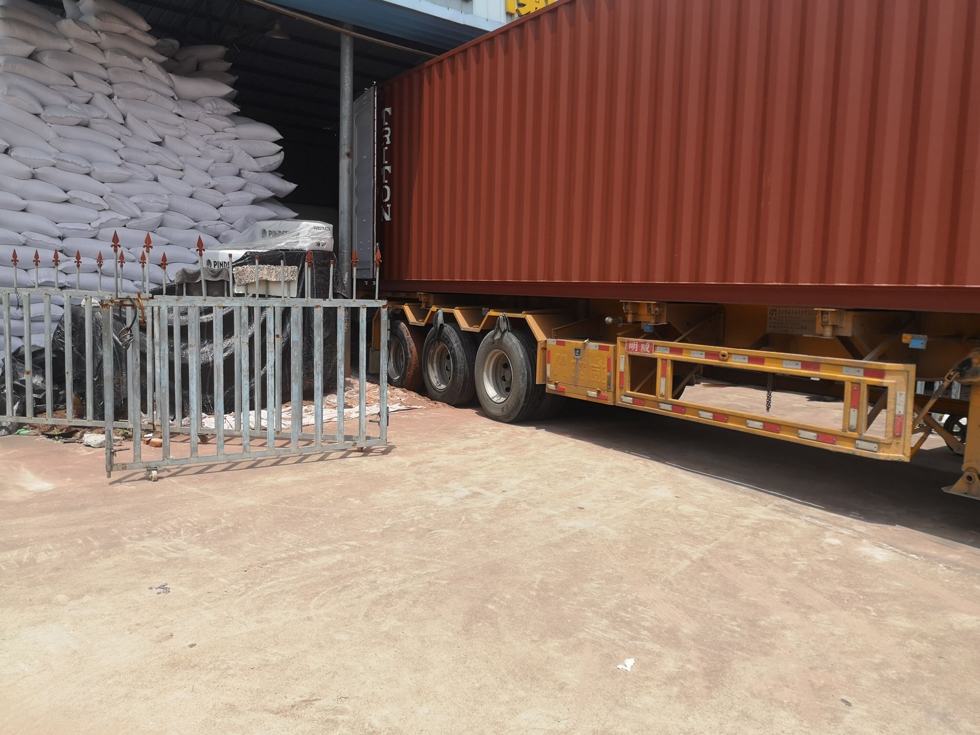 40HQ full container shipment arrangement to Nigeria