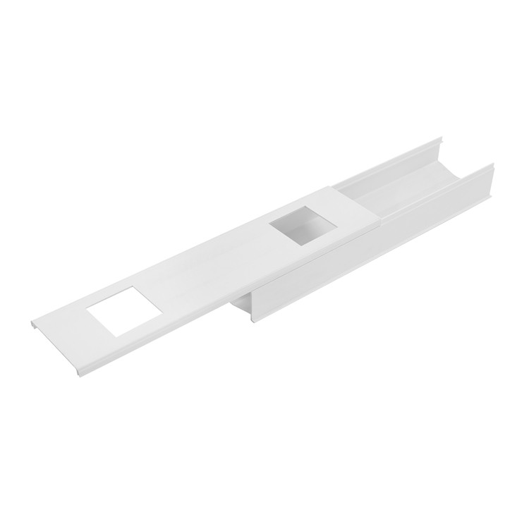 ระบบรางน้ำ PVC Hydroponic NFT สำหรับการทำฟาร์มเรือนกระจก