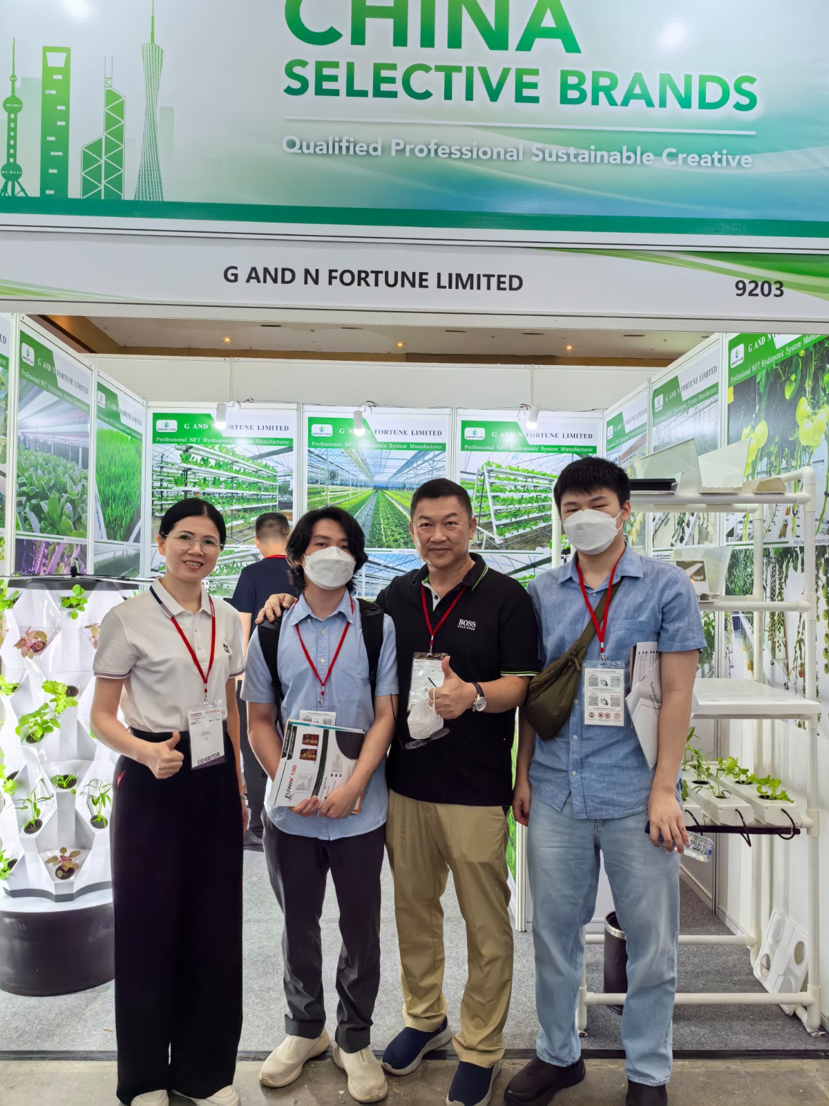 hydroponics system