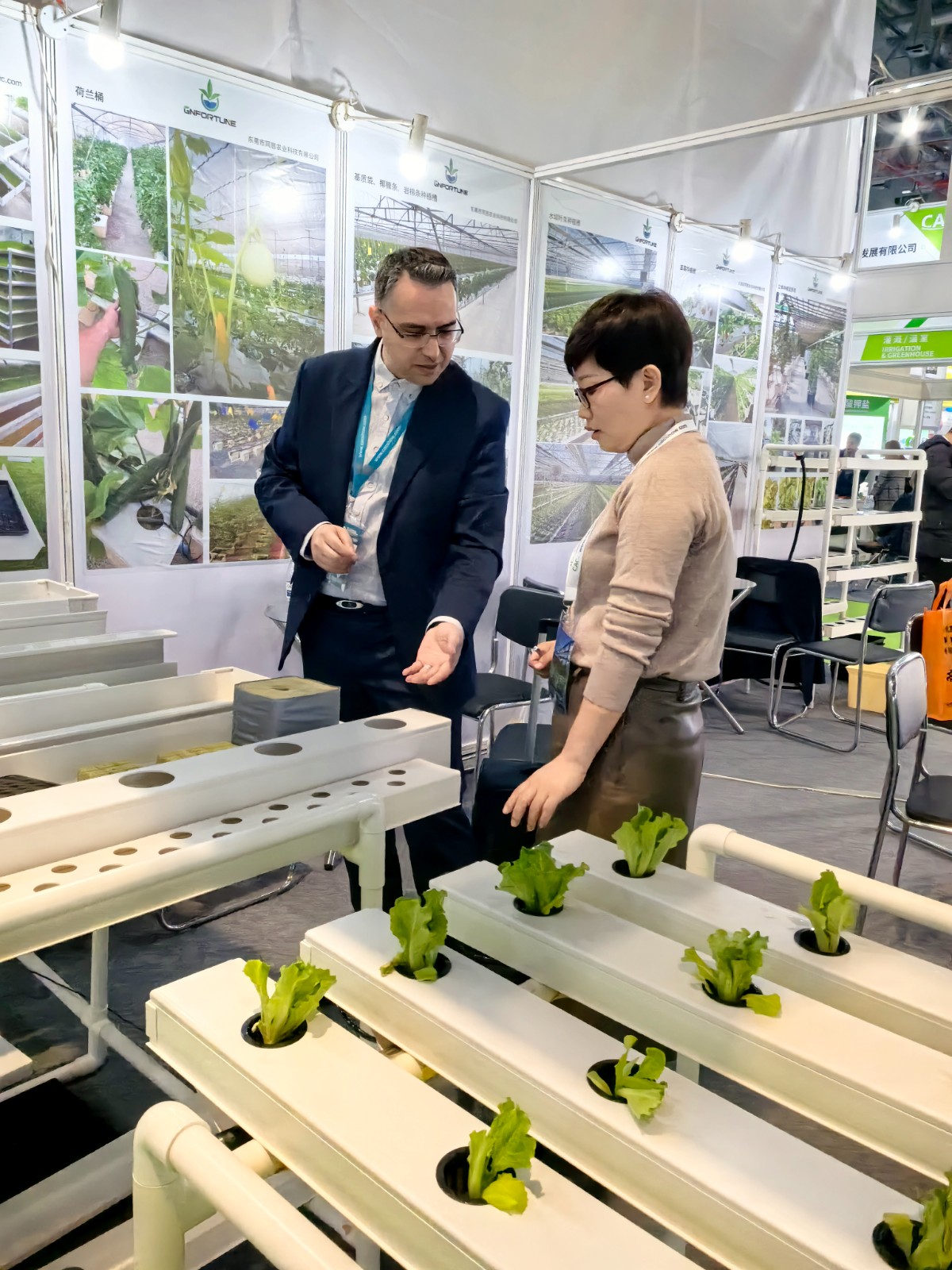 hydroponics system