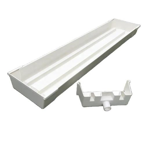 wholesale large hydroponic trays nft channel vertical farm aeroponics strawberry gutter growing tray