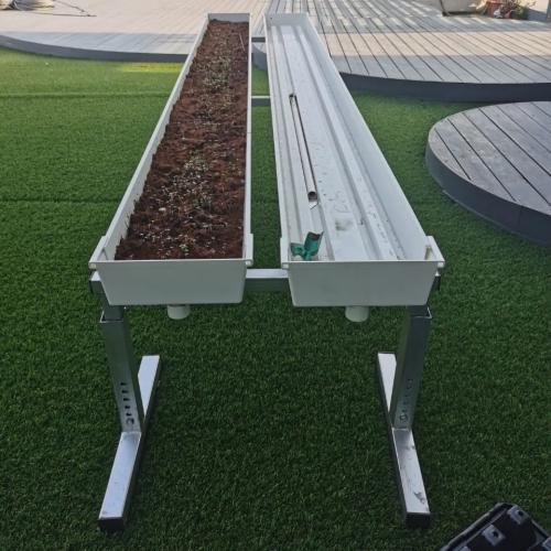 agricultural greenhouses growing system vertical hydroponics strawberry tray for sale