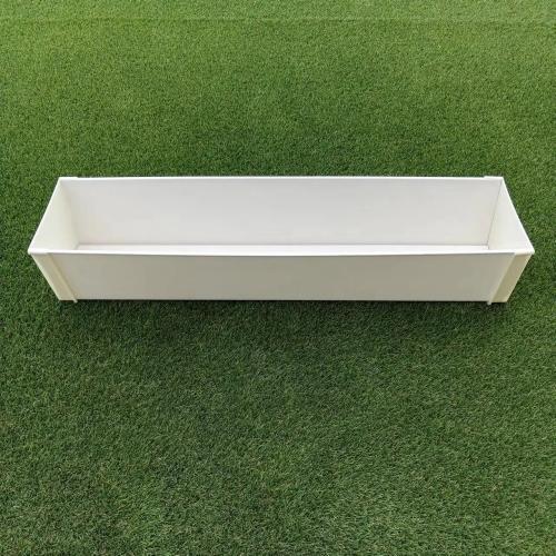 UPVC Plastic Gutter for Tomatoes Cucumber Strawberries Eggplant Herbs in Greenhouse