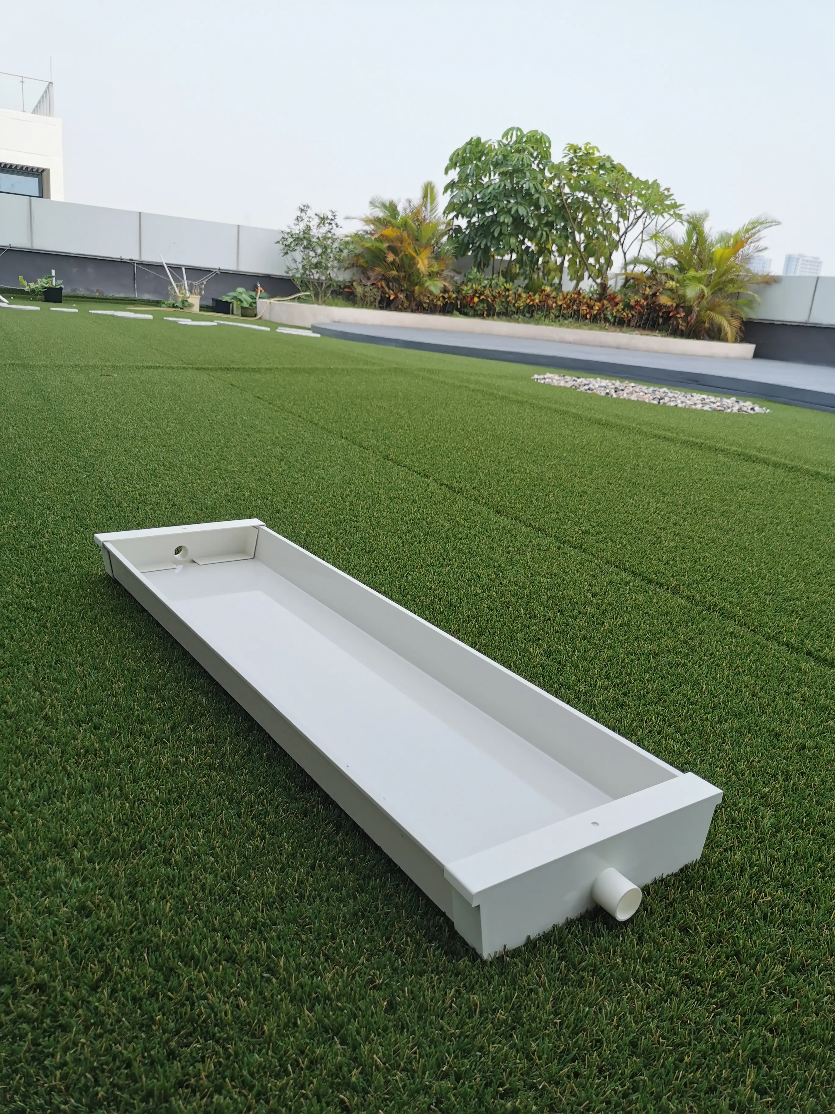 Indoor Vertical Hydroponic Growing Barley System Fodder Grass Seedling Tray
