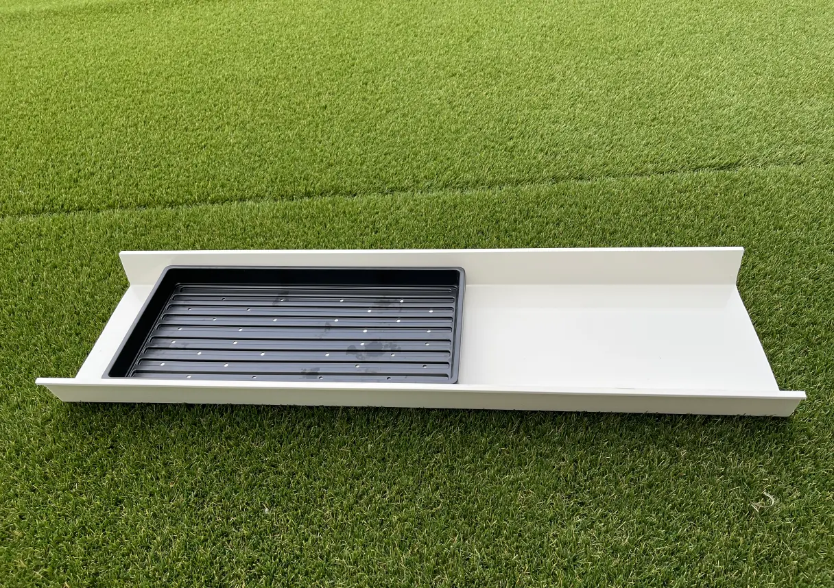 Indoor Vertical Hydroponic Growing Barley System Fodder Grass Seedling Tray